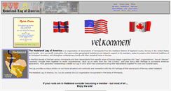 Desktop Screenshot of hadelandlag.org